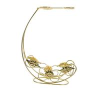 Anneome Support de Verres à Vin Suspendu Antiques Doré Rangement Stable et Décoratif pour Verres Présentoir Polyvalent pour Cuisine Bar et Restaurant