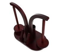 Anneome Support Magnétique Pour Crochet Enrouleur De Fil Magnétique Porte-Pelote Support De Fil Rotatif En Bois Pour Crochet