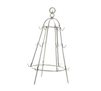 Anneome Support Suspendu pour Barbecue en Acier Inoxydable Grille Petite Taille avec Crochets Accessoire Barbecue Extérieur Camping et Pique-Niques Support Solide et Facile à Nettoyer