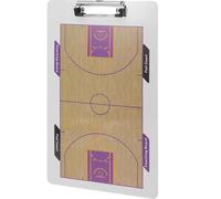 Anneome Tableau Blanc Effaçable À Sec pour Le Coaching de Basket-Ball Double Face avec Techniques d'Entraînement et Suivi des Statistiques des Joueurs 13.78X8.66In