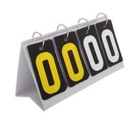 Anneome Tabletop Portable Flip Scoreboard for Multi Sports Including Tennis Billiards Volleyball and Table Tennis with Large Numbers and Compact Design
