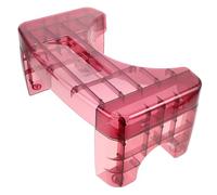 Anneome Tabouret Transparent pour Toilette Plastique Marchepied Ergonomique pour Garçon Fille et Adultes Aide Position Accroupie Adapté Salle de Bain Familiale et Publique Confort