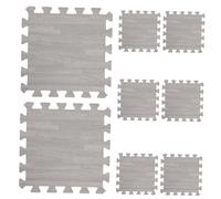 Anneome Tapis de sol pour bébé Tapis de jeu pour bébé de puzzle en mousse imbriqué de gymnastique pour la maison Doux et sûr