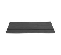 Anneome Tapis D'escalier Antidérapant pour Camping-Car 48,3 X 17,8 Cm, Tapis de Marche Auto-adhésif en Surface Gris Foncé et Base Noire, Marchepied Sécurisé pour Escaliers et Remorques,