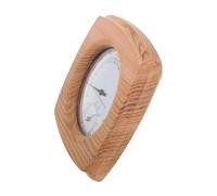 Anneome Thermomètre et Hygromètre Bois pour Sauna Mesure Précise Température Humidité Accessoire Indispensable pour Expérience de Sauna Confortable Design Mural Pratique pour Salle de Bain