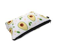 Anneome Trousse de Toilette Femme Imprimée Avocat Capacité Spacieuse Légère et Pochette Cosmétique Multifonction pour Voyage et Rangement Quotidien