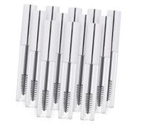 Anneome Tube Mascara Vide avec Entonnoir Flacon Portable pour Crème Cils avec Bouchon Argenté Design Compact et Étanche pour Rehaussement et Teinture