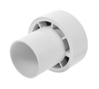 Anneome Valve PVC d'Aspiration 50 MM Chapeau Anti-Pluie, Raccord Multifonction pour Alimentation et Évacuation d'Air, Soupape Portable pour Système de Drainage, Accessoire Plomberie