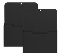 anneratteryer 2PCS Pot à Crayon Magnétique Rangement stylo bureau A4 Porte-Marqueur avec Grande Capacité en Plastique Magnétique Porte Marqueur Porte Stylo Aimanté pour Réfrigérateur Tableau Blanc