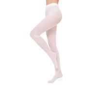 Annes styling Collant Femme - Collants Classiques Femme - 40 Deniers, Doux et Confortables, Taille Haute, Microfibre, Sans Démarcation, Pour Hiver et Automne, Blanc, S