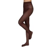 Annes styling Collant Femme - Collants Classiques Femme - 40 Deniers, Doux et Confortables, Taille Haute, Microfibre, Sans Démarcation, Pour Hiver et Automne, Marron, M
