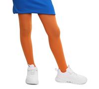 Annes styling Collants Fille 40 DEN - Microfibre Douce et Respirante, Opaques École & Danse - Couleur Orange, Taille 146/152, 11-12 ans