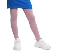 Annes styling Collants Fille 40 DEN - Microfibre Douce et Respirante, Opaques École & Danse - Couleur Rose clair, Taille 134/140, 9-10 ans