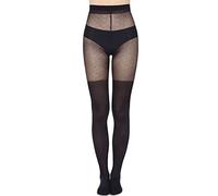 Annes styling Collants noirs au-dessus du genou imitation modèle 20/60 DEN, Nero Mia, M/L