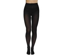 Annes styling Collants unis pour femme 40 deniers mats semi-opaques en microfibre classique Zarra, noir, L