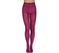 Annes styling Collants unis pour femme 40 deniers mats semi-opaques en microfibre classique Zarra, Raisin, L