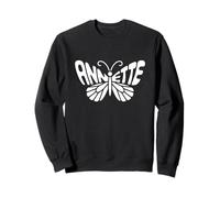 Annette Butterfly - Word Art personnalisé avec nom mignon Sweatshirt