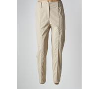 annette görtz pantalons femme de couleur beige