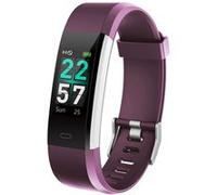 Bracelet Connecté Montre Connectée Intelligente Fitness Tracker d'activité Smartwatch Etanche pour Homme&Femme Bluetooth Violet