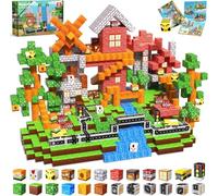 Annexfun Lot de 150 blocs de construction magnétique - Aventure urbaine avec rue, feux de circulation et abeilles - Jouet éducatif dès 4 ans - Cadeau créatif pour Noël