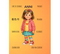 ANNI avec Mamie et Papi - Livre de coloriage - Vie quotidienne (3-6 ans): 28 coloriages simples et doux pour les jeunes enfants