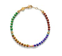 ANNI LU Magic Moments Striped Horizon Bracelets 18 ct. Laiton plaqué or 252-10-09 - Femme - Laiton