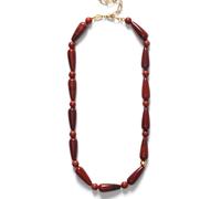 ANNI LU Red Jasper Colliers Laiton plaqué or 262-20-46 - Femme - Laiton