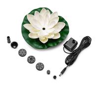 Anni-Pompe de fontaine solaire,décoration d'étang,fontaine d'eau,fontaine de cascade,décoration de jardin,62 pompes solaires pour bain d'oiseaux - Type Lotus Water Fountain