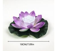 Anni-Pompe de fontaine solaire,décoration d'étang,fontaine d'eau,fontaine de cascade,décoration de jardin,62 pompes solaires pour bain d'oiseaux - Type Lotus Light #D