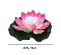 Anni-Pompe de fontaine solaire,décoration d'étang,fontaine d'eau,fontaine de cascade,décoration de jardin,62 pompes solaires pour bain d'oiseaux - Type Lotus Light #B