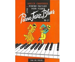 Annick Chartreux : Piano Jazz Blues 1 - Partitions