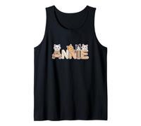 Annie Arbre à Chat personnalisé avec nom Mignon Débardeur