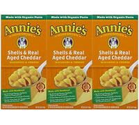 Annie's Homegrown Macaroni & Cheese - Shells & Real Aged Cheddar - 6 oz - 3 Pack by Annie's Homegrown
