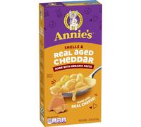 Annie's Macaroni & Fromage Coquilles & Cheddar vieilli 177 g