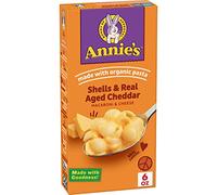 Annies Homegrown Macaroni And Cheese - Organic - Shells And Real Aged Cheddar - 6 Oz - Case Of 12