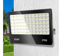 ANNIFUNLY Projecteur LED Extérieur, 300W 30000LM Super Lumineux 6500K IP66 éTanche Éclairage de sécurité d'extérieur, Projecteur Spot Led D'extérieur pour Jardin, Patio, Garage, Entrée