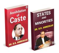 Annihilation of Caste | States and Minorities | Dr. BR Ambedkar Books | English Paperback Combo Set | The Original Edition | Budha and carl marks by BR Ambedkar | Their Mechanism, Genesis And Developm