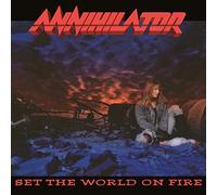 annihilator - Set The World on Fire/Vinyle Bleu Translucide Audiophile 180gr