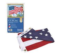 Annin Flagmakers Drapeau américain en Polyester Tough-Tex modèle 2730, 1,5 x 2,4 m