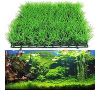 ANNIUP Eau en Plastique Herbe Artificielle Eau Aquatique Herbe Verte Plante pelouse Aquarium réservoir de Poissons Paysage Simulation de l'herbe d'eau en Plastique