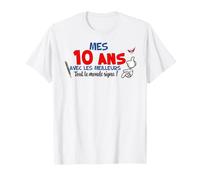 Anniversaire 10 Ans avec Les Meilleurs Copains Copines T-Shirt