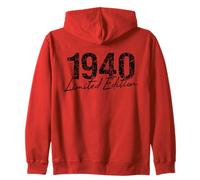 Anniversaire 1940 édition limitée Grunge usé Vintage Birthday Sweat à Capuche