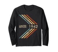 Anniversaire 1942 édition limitée Hommes Femmes Style Vintage Manche Longue