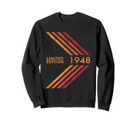 Anniversaire 1948 pour Homme Femme édition limitée flèche Sweatshirt