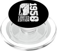 Anniversaire 1958 Vintage né en 1958 Tir au Pigeon d'argile PopSockets PopGrip pour MagSafe
