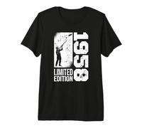 Anniversaire 1958 Vintage né en 1958 Tir au Pigeon d'argile T-Shirt Haut de Gamme