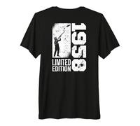 Anniversaire 1958 Vintage né en 1958 Tir au Pigeon d'argile T-Shirt Haut de Gamme