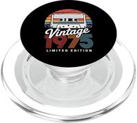 Anniversaire 1975 Édition Limitée Style Cassette Audio PopSockets PopGrip pour MagSafe