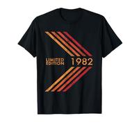 Anniversaire 1982 pour Homme Femme édition limitée flèche T-Shirt