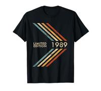 Anniversaire 1989 édition limitée Hommes Femmes Style Vintage T-Shirt